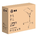 Стол для ноутбука Cactus VM-FDS101B столешница МДФ черный 70x52x105 см (CS-FDS101BBK)
