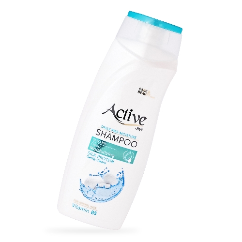 Шампунь увлажняющий Active CARE & BEAUTY. С протеинами шелка и витамином B5, 350 мл (512102051)