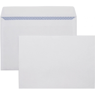 Конверт Silwerhof Eco С50.10.50 C5 162x229мм белый, силиконовая лента 80г/м2 (упаковка: 50шт)