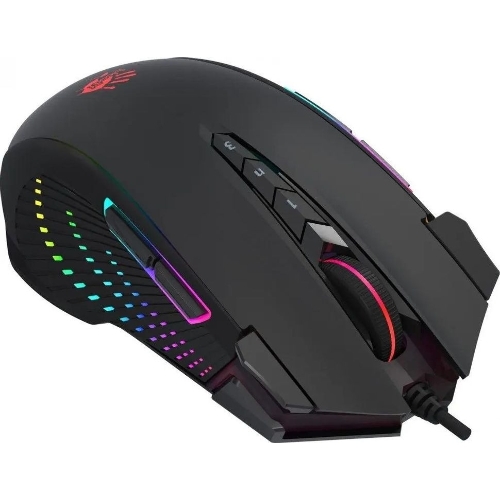 Мышь проводная A4Tech Bloody J90s черный, 8000 dpi, USB, кнопки - 12