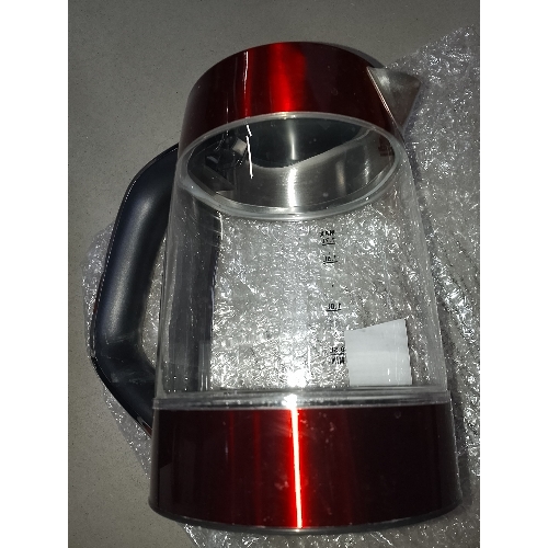 (Б/У) Чайник THOMSON GLASS K20ES-2001 1.7L RED [Cм.описание!]