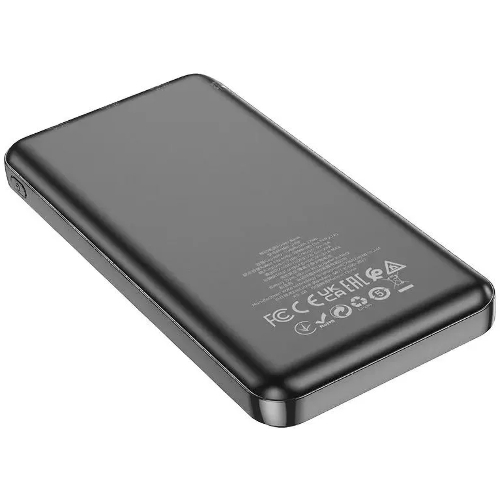 Портативный аккумулятор Hoco J100 High-ranking 10000mAh 2.1A 2xUSB-A черный