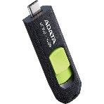 Флешка USB ADATA UC300 (ACHO-UC300-32G-RBK/GN), 32Gb, Type-C USB 3.2, R/W 100/30, черный/зеленый