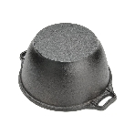 Кастрюля с крышкой-сковородой Mayer&Boch MB 26025 3.0 л, 24 см, чугунная
