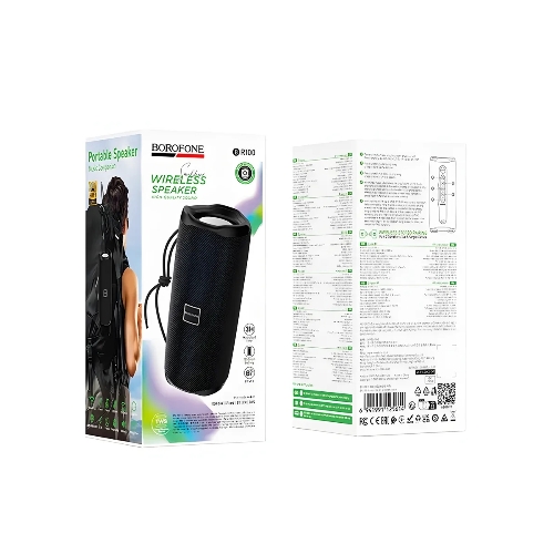 Колонка Bluetooth 6.0 2*5W 1200mAh Borofone BR100 (Black)