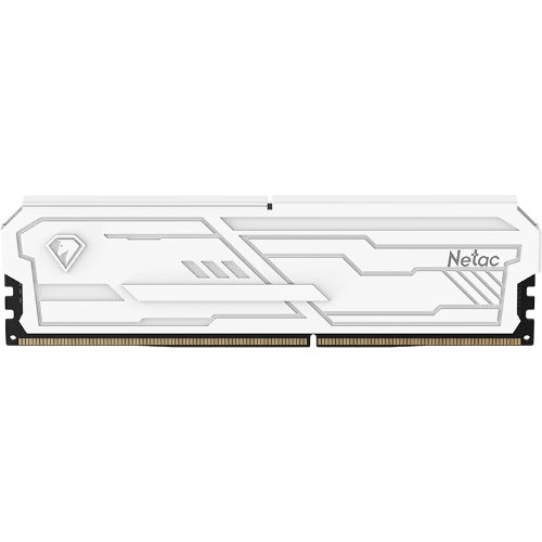Оперативная память Netac Shadow III, DDR4, 32GB (1x32GB), 3200 MHz, CL22, с радиатором, белый