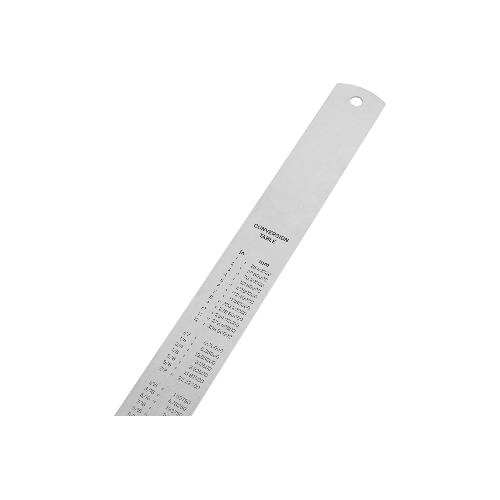 Линейка стальная Deli DL8050Y 500мм нержавеющая сталь