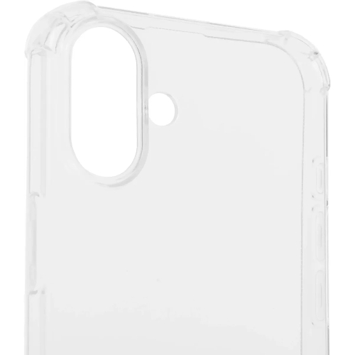 Чехол (клип-кейс) BoraSCO для Apple iPhone 16 Plus Bumper Case прозрачный (73520)