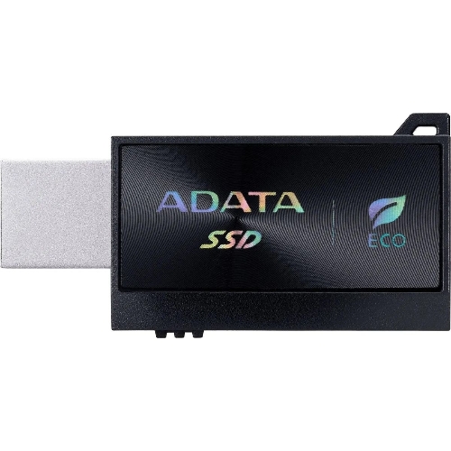 Внешний SSD ADATA SC730, 1TB, USB 3.2 Gen 2 Type-A/Type-C, R/W 600/600, черный