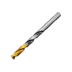 Сверло спиральное по металлу Denzel 9 x 125мм, Р6М5, Golden Tip, многогранная заточка