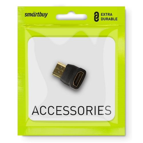 Адаптер Smartbuy A111 HDMI M-F угловой разъем