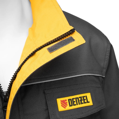 Куртка профессиональная рабочая Denzel 65% полиэстер 35% хлопок, XL