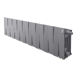 Радиатор биметаллический Royal Thermo PianoForte 200 Серебристый VR80- 18 секц.