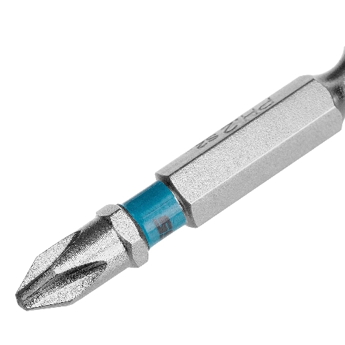 Бита Gross PH2х50 мм, сталь S2, шестигр., отрывн., 10 шт.