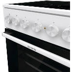 Плита электрическая Gorenje GEC5B41WG белый, конфорок 4 электрических, духовка 62 л, 50 см x 85 см x 59.4 см