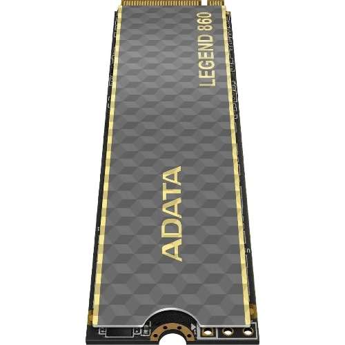 Накопитель SSD ADATA LEGEND 860, 2Tb, PCIe 4.0 x4, M.2 2280, NVMe, R/W 6000/5000, с радиатором