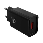 Сетевое зарядное устройство MORE CHOICE (4620202555724) NC07a СЗУ 1USB 2.0A для Type-C, черный