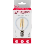 Лампа светодиодная филаментная Thomson TH-B2338 E14, шар, 11Вт, 6500К, белый холодный, 1 шт.