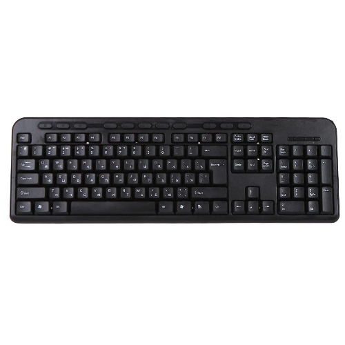 Клавиатура Qumo Opus K64 проводная, USB Type-A, чёрный