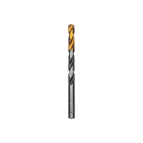 Сверло спиральное по металлу Denzel 9 x 125мм, Р6М5, Golden Tip, многогранная заточка