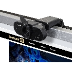 Веб-камера ExeGate BlackView C525 HD 1280x720, 30 кадр/с, USB Type-A, микрофон (шумоподавление), шторка приватности, универсальное крепление, штатив в комплекте