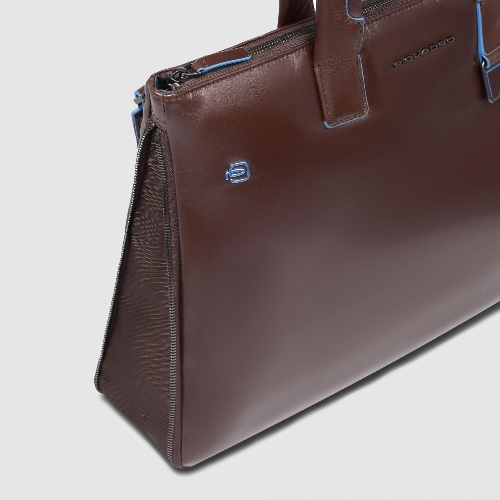 Сумка для ноутбука Piquadro Blue Square CA4021B2/MO коричневый натур.кожа