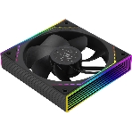Кулер для корпуса Thermalright TL-M12R Reverse (124x120x25mm, 4-pin PWM, ARGB, 42.6CFM, 23.2dBA, 1500RPM, черный)