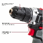 Дрель P.I.T. PBM12K-10A/1 X-DRIVER патрон:быстрозажимной реверс (PBM12K-10A/1)