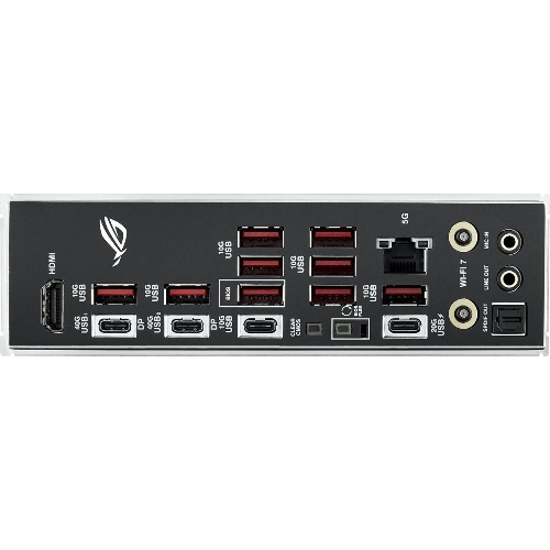 Материнская плата ASUS ROG STRIX X870E-E GAMING WIFI, AM5, AMD X870E, 4xDDR5, 4xSATA, 5xM.2, 1xPCI-E 5.0 x16, 1xPCI-E 4.0 x4, 1xHDMI, 1xUSB-C 3.2 Gen 2, 1xUSB-C 3.2 Gen 2x2, 2xUSB-C 4.0, 1x 5Gb LAN, 9xUSB-A 3.2 Gen 2, 2x3.5 мм, TOSLINK, 1xWi-Fi 7, ATX