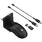 Мышь беспроводная/проводная A4Tech Bloody R72 Pro Duo черный, 26000 dpi, радиоканал, USB/USB-C, кнопки - 7