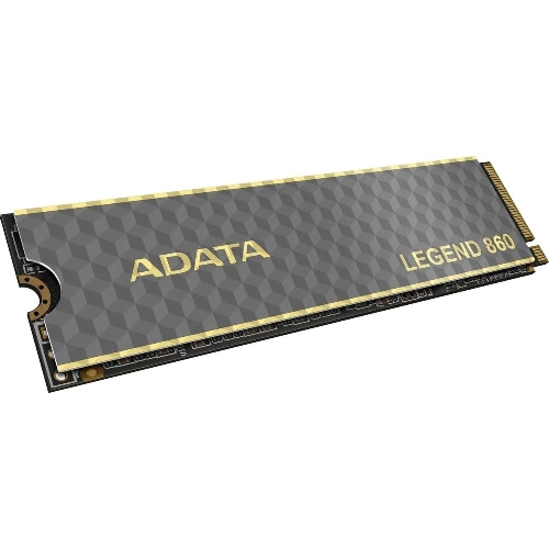 Накопитель SSD ADATA LEGEND 860, 2Tb, PCIe 4.0 x4, M.2 2280, NVMe, R/W 6000/5000, с радиатором