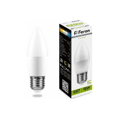 Лампа светодиодная Feron LB-570 9W 230V E27 4000K