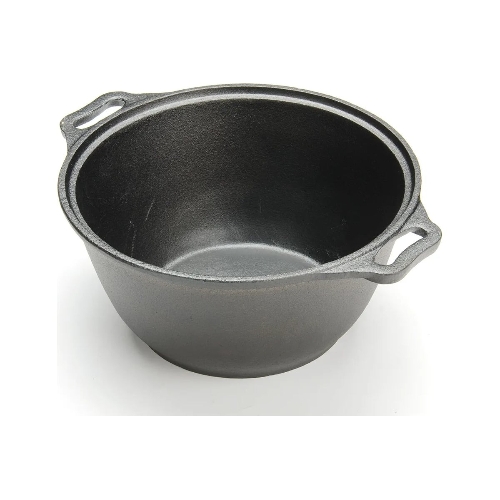 Кастрюля с крышкой-сковородой Mayer&Boch MB 26025 3.0 л, 24 см, чугунная