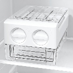 Холодильник Gorenje NRR9185EAXLWD серебристый двухкамерный 353/191л морозилка снизу, No Frost, Side by Side