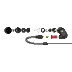Проводные наушники Sennheiser IE 300 черный, внутриканальные, Jack 3.5 мм