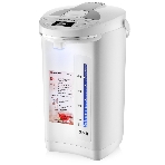 Термопот BRAYER 1091BR-WH, 1450 Вт, 5,5 л, 2 спос.подач.воды, LCD-дисп, поддерж.темпер,блокировка