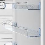 Холодильник Beko B5RCNK403ZW белый двухкамерный 257/100л морозилка снизу, No Frost