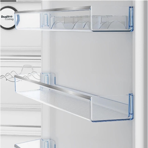 Холодильник Beko B5RCNK403ZW белый двухкамерный 257/100л морозилка снизу, No Frost