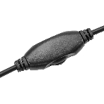 Гарнитура Oklick HS-L335G чёрный, проводная, USB-C/3.5 мм