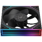 Кулер для корпуса Thermalright TL-M12R Reverse (124x120x25mm, 4-pin PWM, ARGB, 42.6CFM, 23.2dBA, 1500RPM, черный)