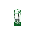 Блок питания (сетевой адаптер) HOCO C81A Asombroso single 1xUSB с кабелем Type-C, 2.1A, 10W, белый