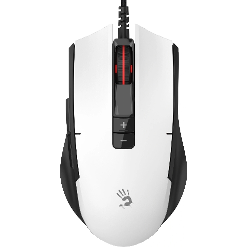 Мышь проводная A4Tech Bloody ES8 белый, 6000 dpi, USB, кнопки - 7