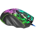 Мышь проводная Defender Bulletstorm GM-928 черный, 7200 dpi, USB, кнопки - 7