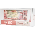 Клавиатура проводная A4Tech Bloody S87 Energy (S87 USB ENERGY PINK) USB розовый