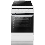 Плита электрическая Hansa FCCW54002 белый, конфорок 4 шт, духовка 68 л, 50 см x 85 см x 60 см