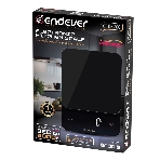 Весы кухонные электронные Endever Chief-600, черный, вес от 5 г до 5 кг, LED-дисплей,закаленное стекло/пластик, 20 шт./уп.