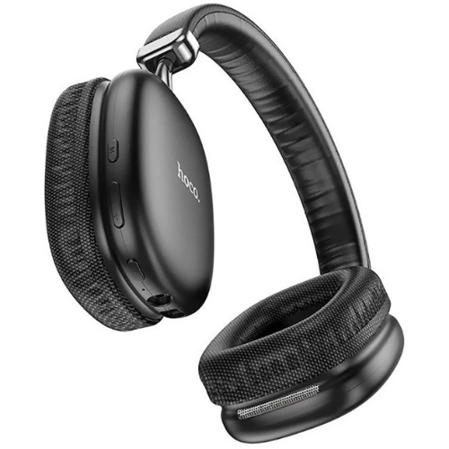 Беспроводные/проводные наушники Hoco W35 черный, полноразмерные, Bluetooth + проводной, до 40 ч