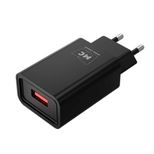 Сетевое зарядное устройство MORE CHOICE (4620202555724) NC07a СЗУ 1USB 2.0A для Type-C, черный