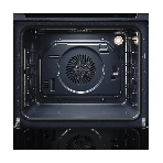 Духовой шкаф Kuppersberg HO 603 Black line, High-Tech, 78 л, поворотное управление, таймер, 6 режимов, макс. температура 310 градусов, цвет черный, цвет фурнитуры черный