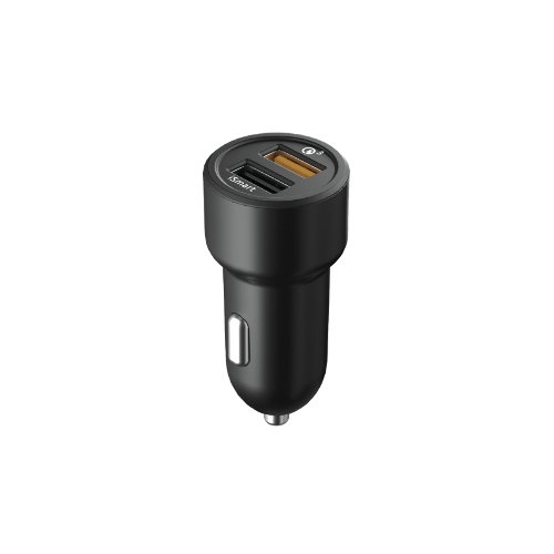 Автомобильное зарядное устройство OLMIO 2USB, QuickCharge3.0+Smart IC, 5.4A, 30W